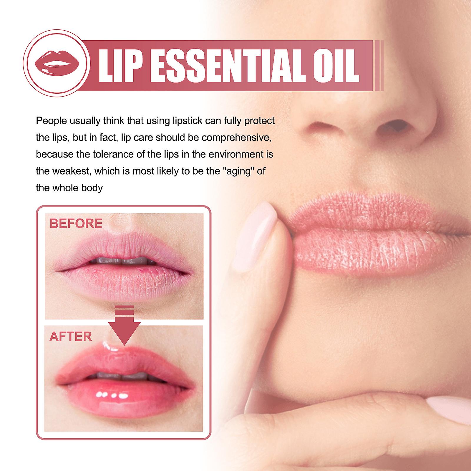 Lip Carelip Oil Hydrates Lightens Lip Lines Moisturizes Lips And Prevents Chapped Lips