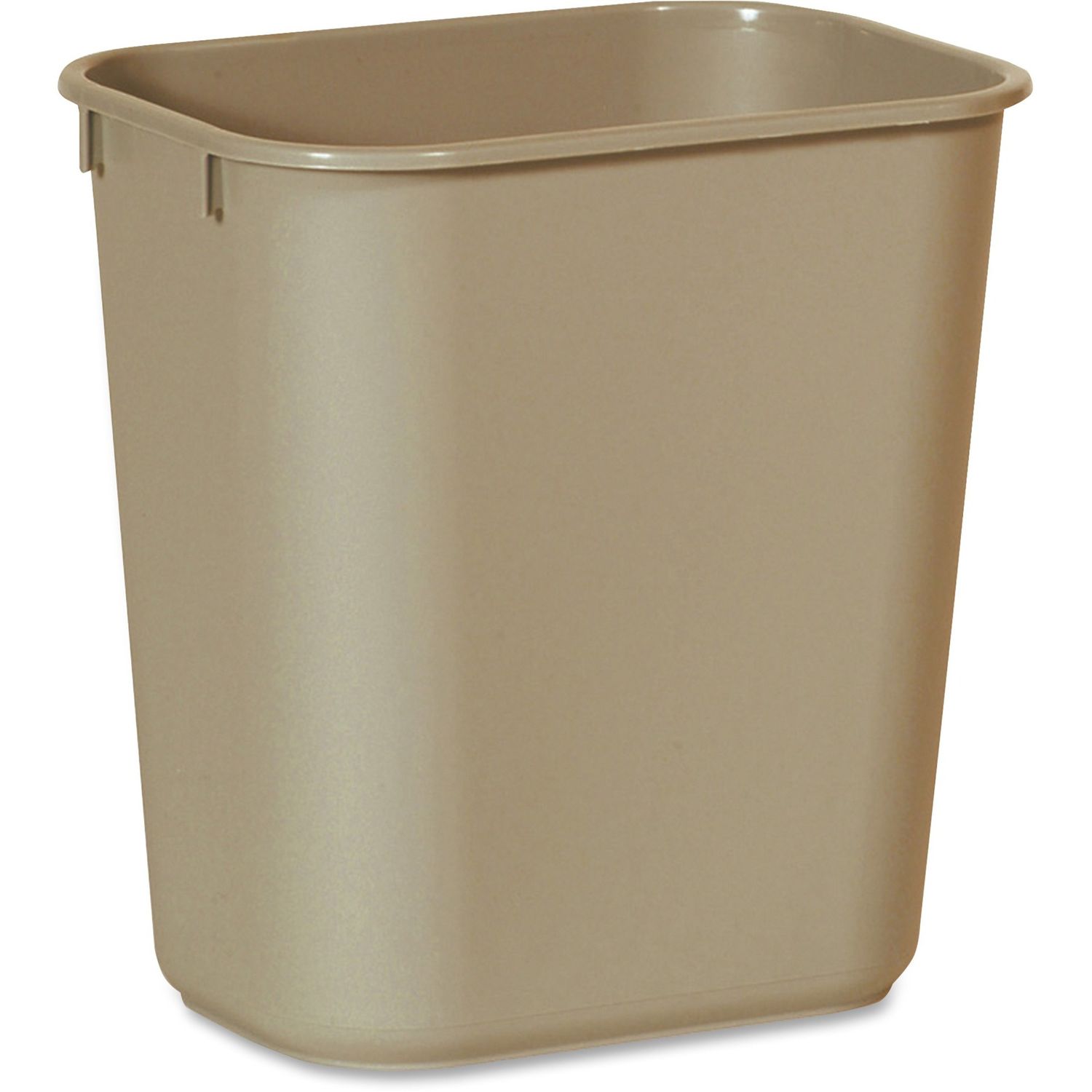 Deskside Wastebasket by Rubbermaid Commercial Products RCP295500BGCT