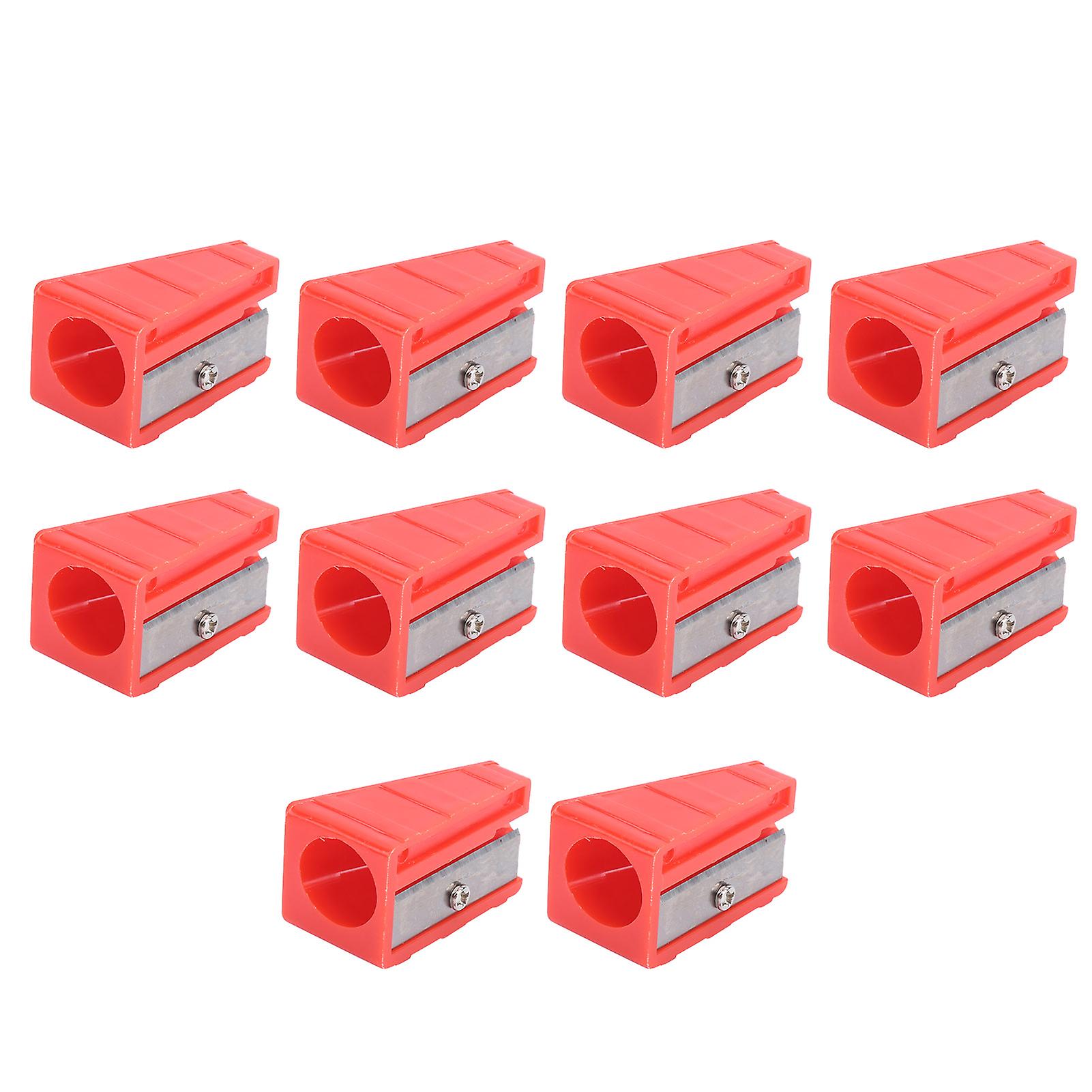 10pcs Portable Billiard Cues Tip Shaper Corrector Supply Accessory Pencil Sharpener Shapered