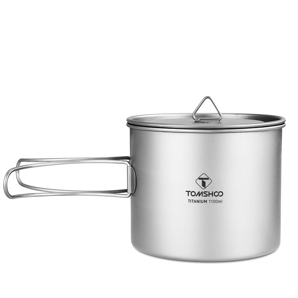 TOMSHOO&nbsp;1100ml Titanium Ultralight Outdoor Cup