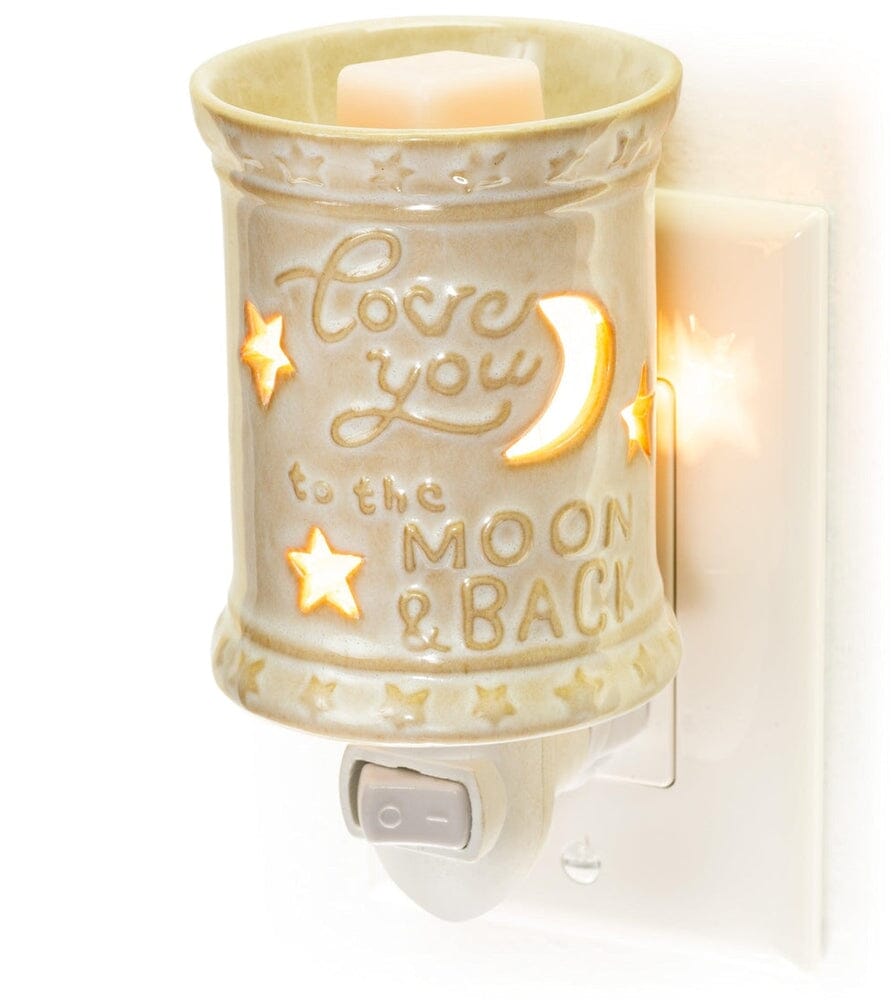 Plug-In Fragrance Wax Melt Warmer (Love You to the Moon and Back)