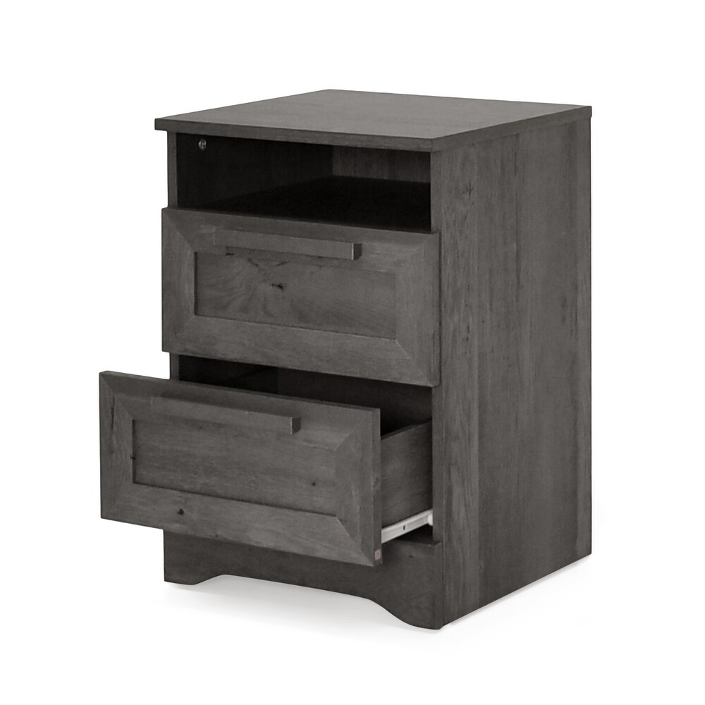 Danbury 5 Piece 2 Drawer Nightstand Bedroom Set by Christopher Knight Home