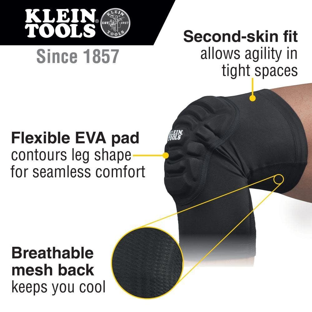 Klein Tools Lightweight Knee Pad Sleeves M/L 60492 from Klein Tools