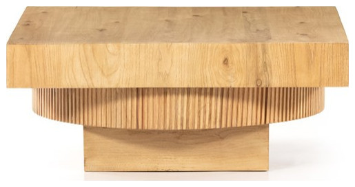 Evanthe Coffee Table Honey Oak   Modern   Coffee And Accent Tables   by Virgil Stanis Design  Houzz