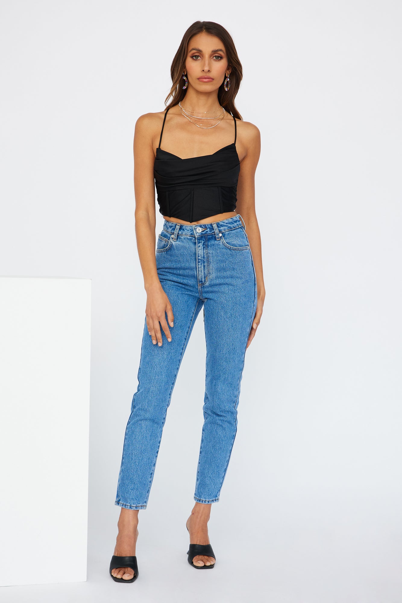 ABRAND A '94 High Straight Zoe Organic Jeans