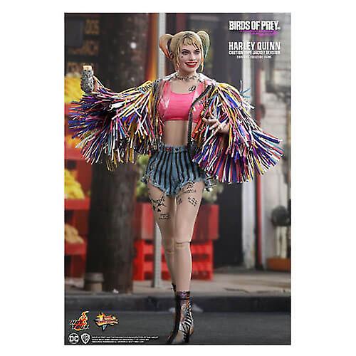 Birds of Prey Harley Quinn Caution Tape Jacket 1:6 Scale 12