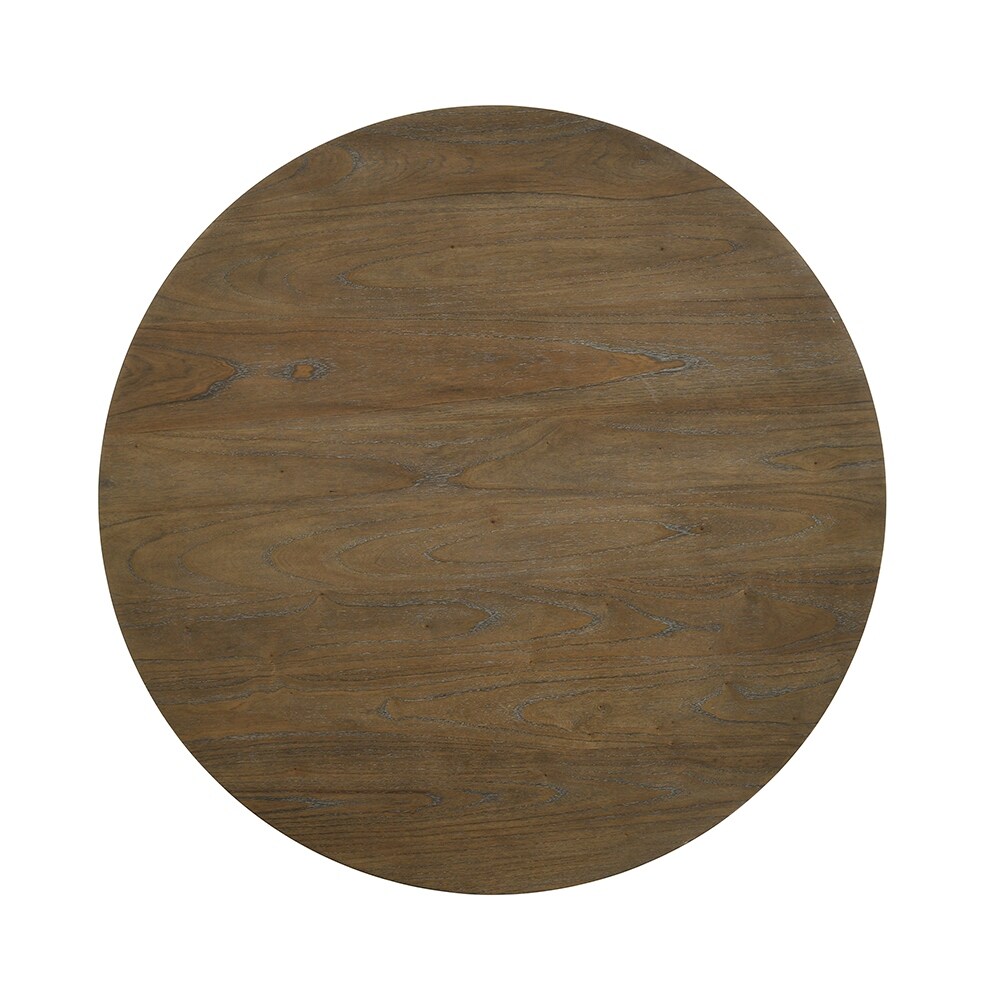 Parfield Round Dining Table in Walnut Finish   Walnut Finish