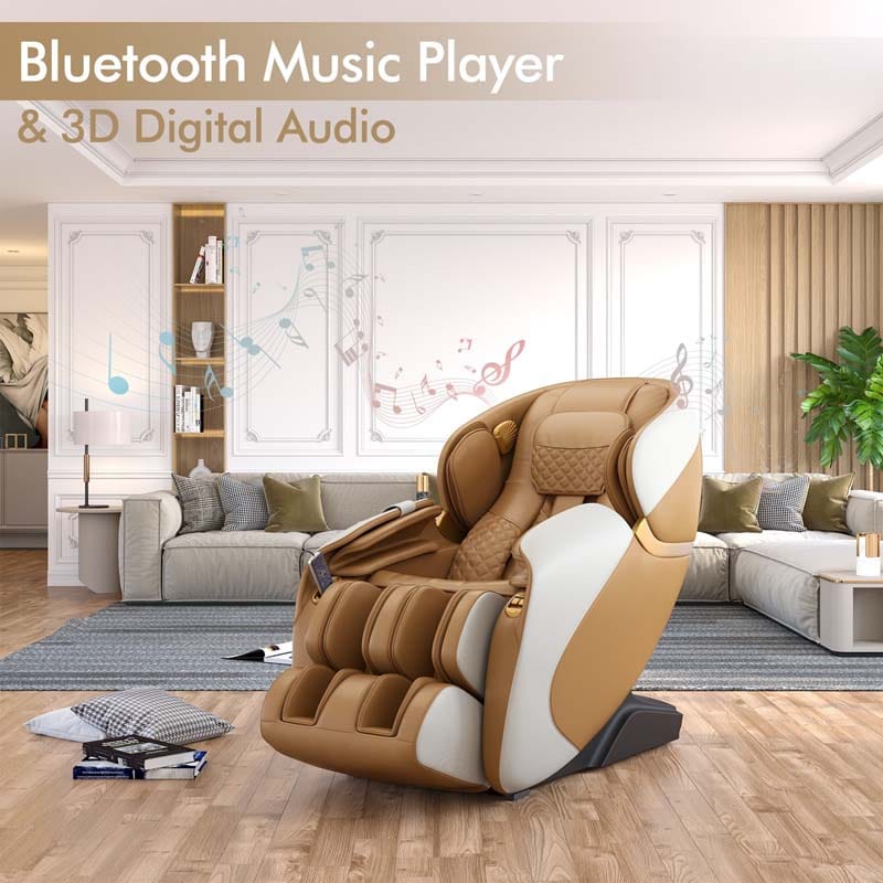 3D SL Track Zero Gravity Massage Chair Full Body Massage Recliner with AI Voice Control