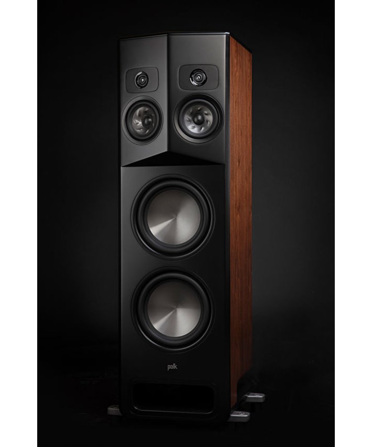 Polk Audio Legend Series L800 Brown Walnut Floorstanding Tower Speaker With Patented SDA-PRO Technology (Each)