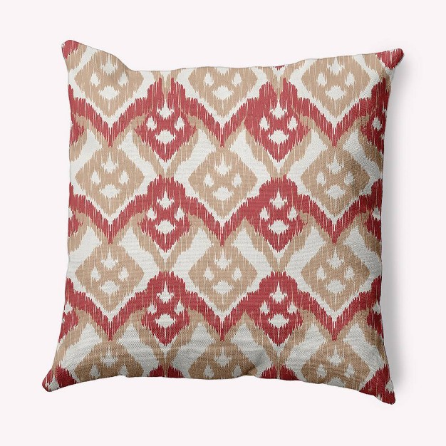 Hipster Square Throw Pillow E By Design