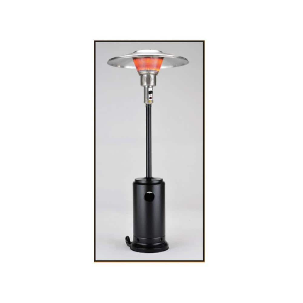 Hiland 40,000 BTU Commerical Black Propane Patio Heater BURN-2400-BLK