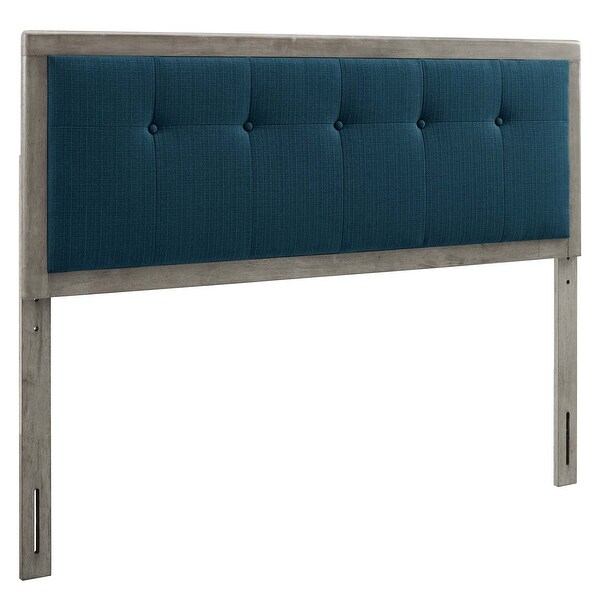 Draper Tufted Fabric and Wood Headboard - - 32028874