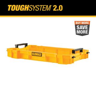 DW TOUGHSYSTEM 2.0 Shallow Tool Tray DWST08110