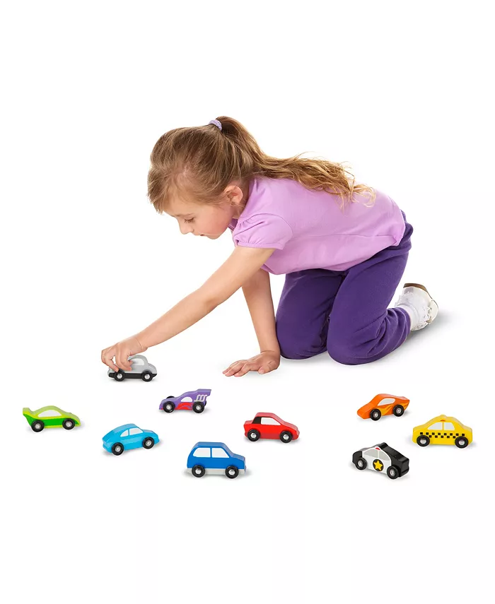 Melissa and Doug Wooden Cars Set