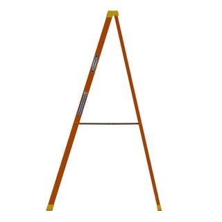 Werner 10 ft. Fiberglass Step Ladder (14 ft. Reach Height) 300 lbs. Load Capacity Type IA Duty Rating NXT1A10