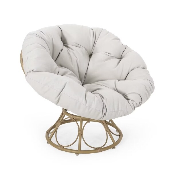 Modern Chair with Tufted Cushion ，Swivel Function