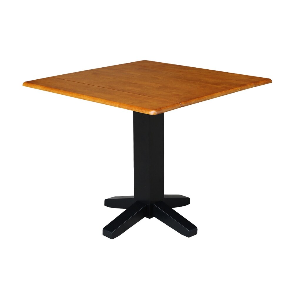 Square Dual Drop Leaf Dining Table