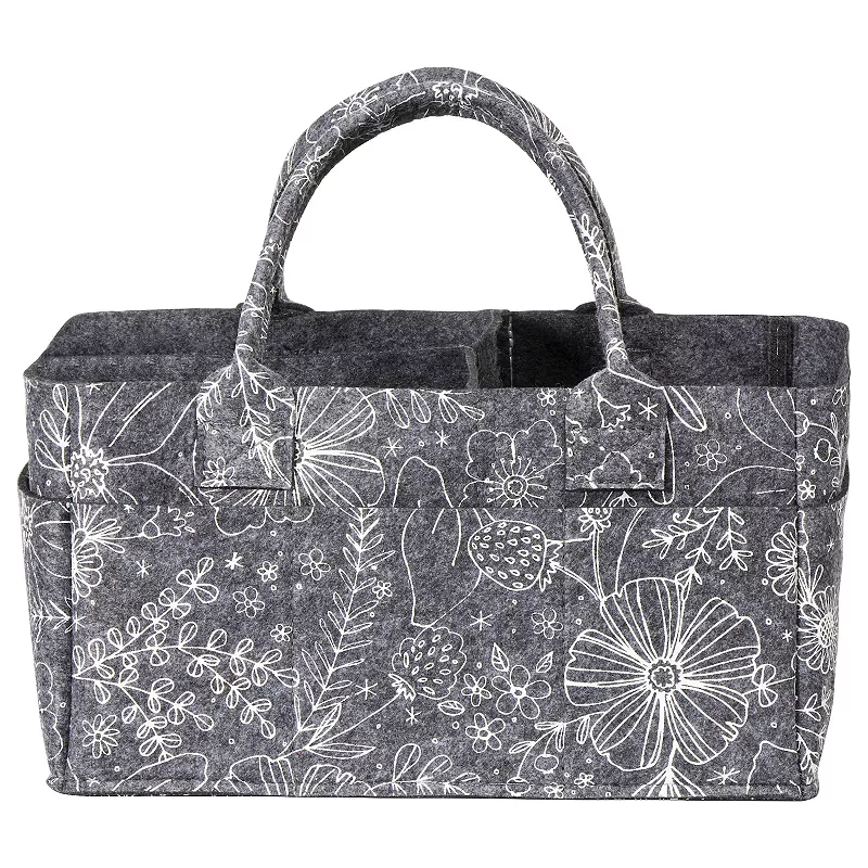 Sammy and Lou Floral Felt Storage Caddy