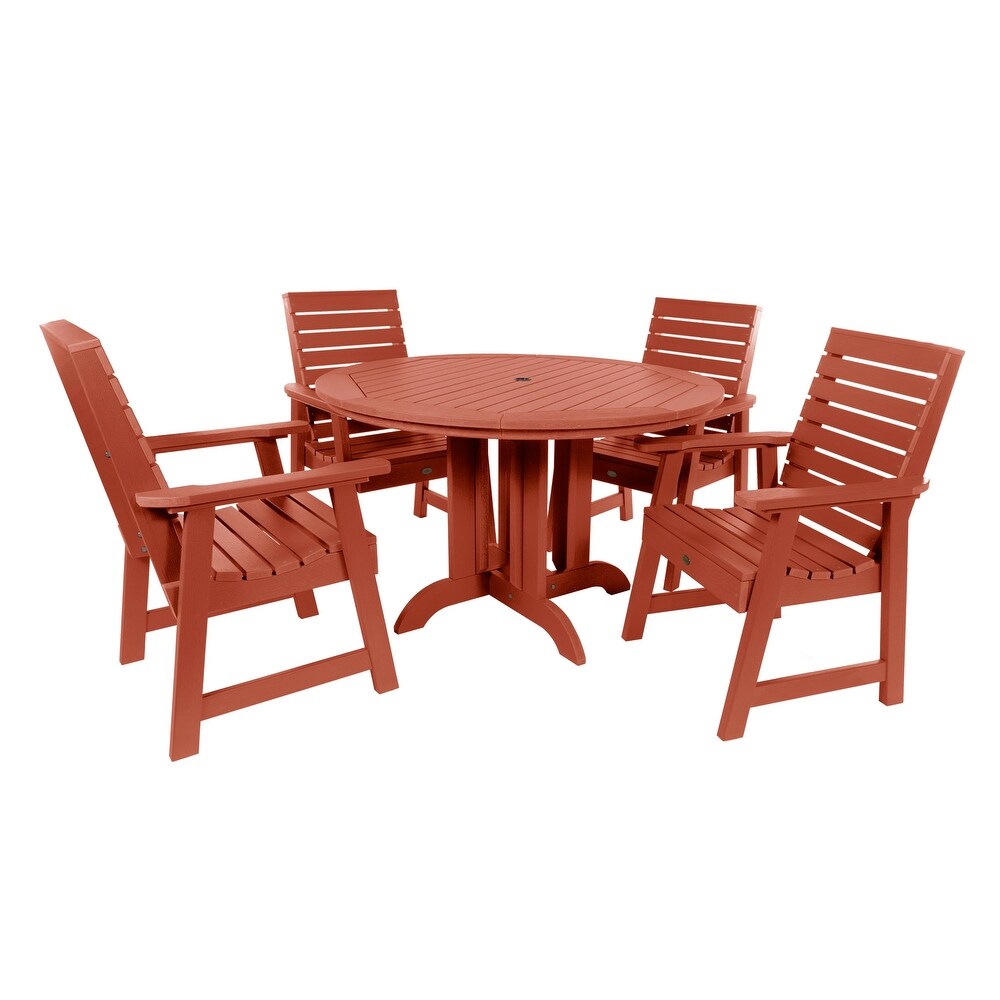 Weatherly 5 piece Outdoor Dining Set   48\