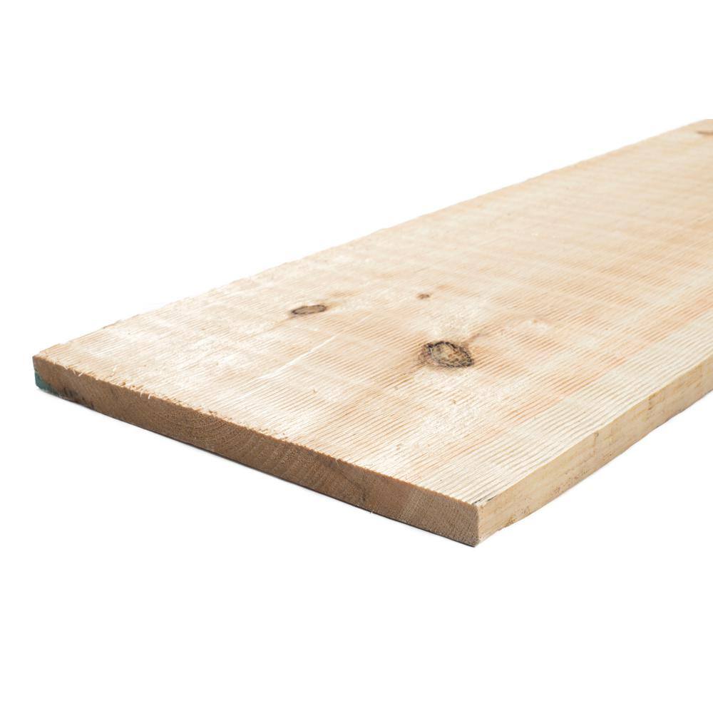 IRVING 1 in. x 12 in. x 8 ft. Natural Barn Wood Pine Boards (3-PiecesBox) IR0022258