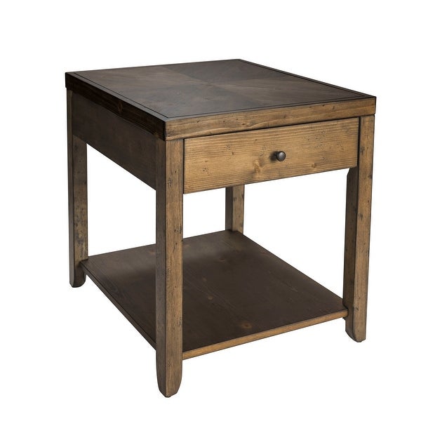 Mitchell Nutmeg 3 Piece Set (1-Cocktail 2-End Tables)