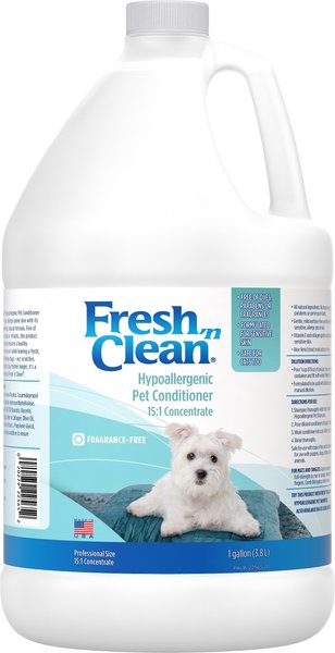 PetAg Fresh 'n Clean 15-in-1 Concentrate Hypoallergenic Dog， Cat， Horse and Small Pet Conditioner