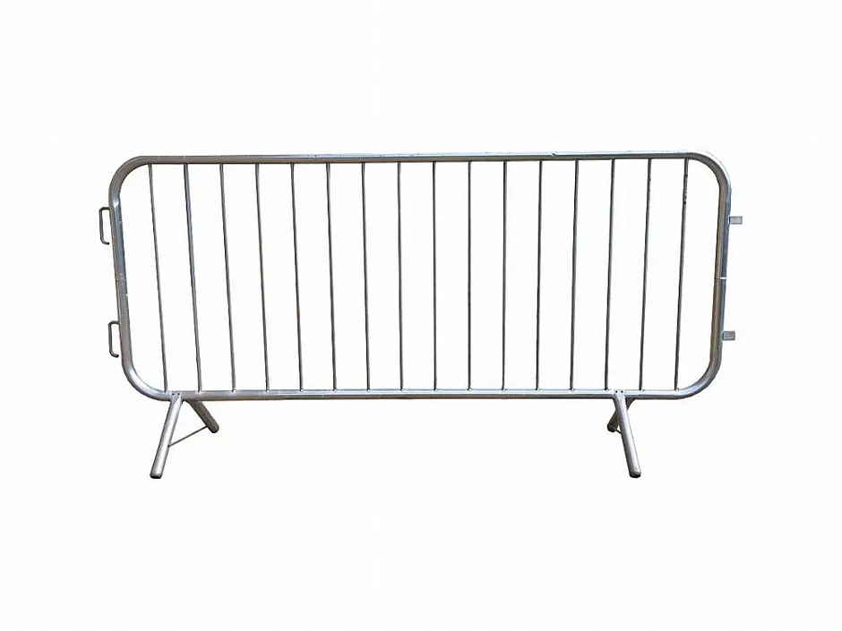 Factory supply galvanized and powder coated traffic security barrier steel barricade for events