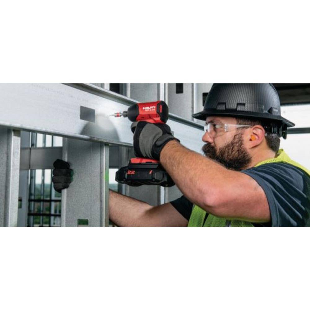 Hilti 22-Volt NURON SID 6 Lithium-Ion 14 in. Cordless Brushless Compact Impact Driver (Tool-Only) 2246798