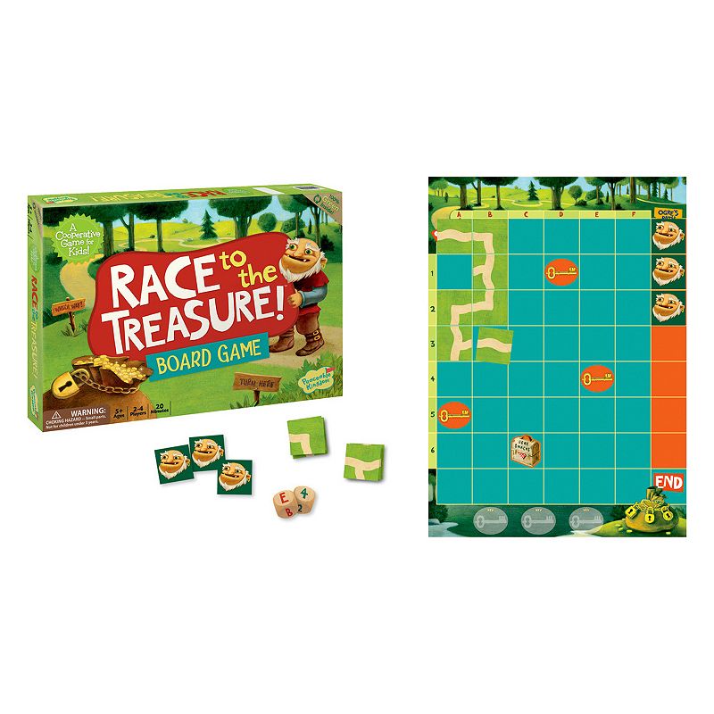 Race To The Treasure! Board Game by Peaceable Kingdom