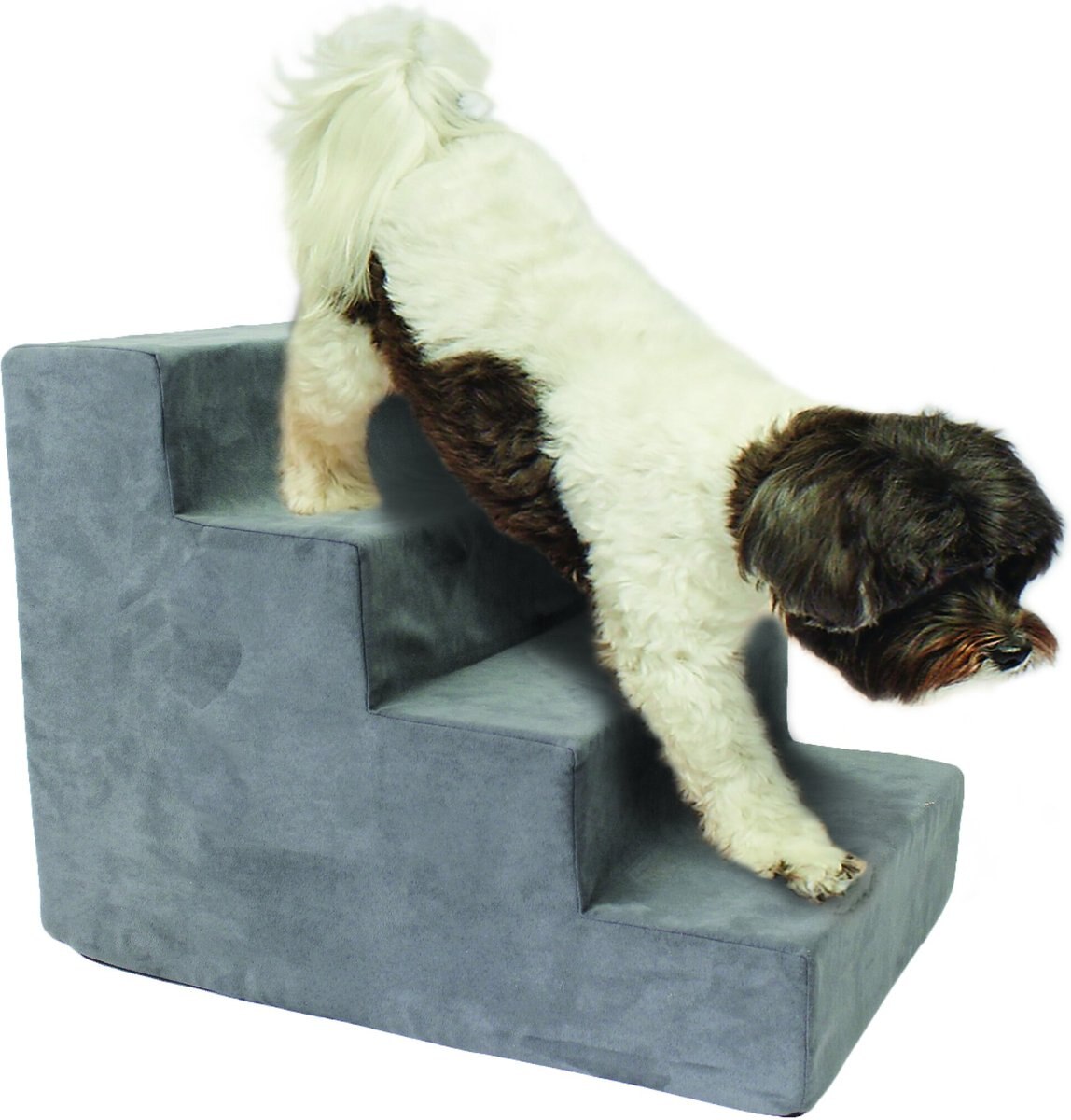 Precious Tails High Density Foam 4 Steps Dog and Cat Stairs