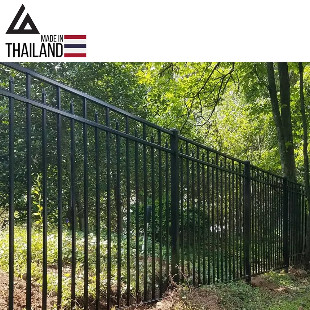 MADE IN THAILAND AND VIETNAM Factory supply vertical flush bottom aluminum fence post