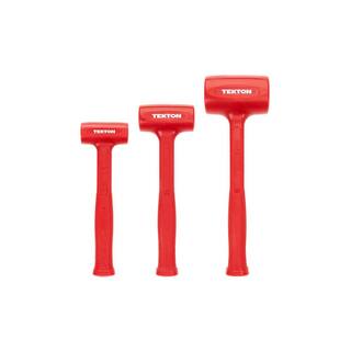 TEKTON 13 oz.21 oz.39 oz. Dead Blow Hammer Set (3-Piece) HDB93001