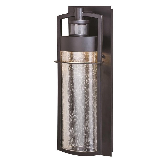 Vaxcel Logan 1 Light Wall Light Carbon Bronze