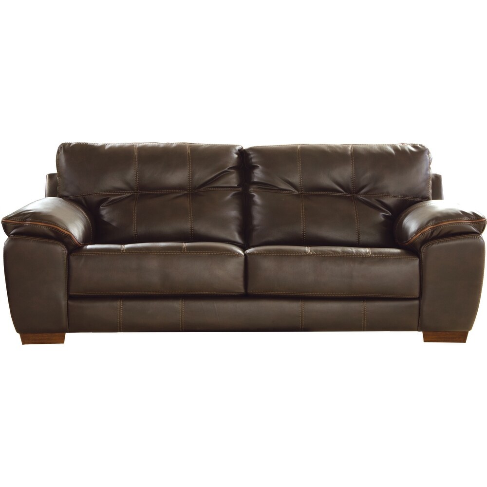 Clay Faux Leather Sofa