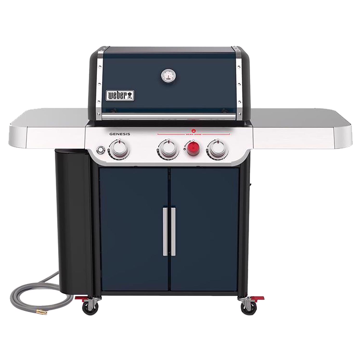 Weber Genesis SA-E-330 3 Burner Natural Gas Grill Indigo