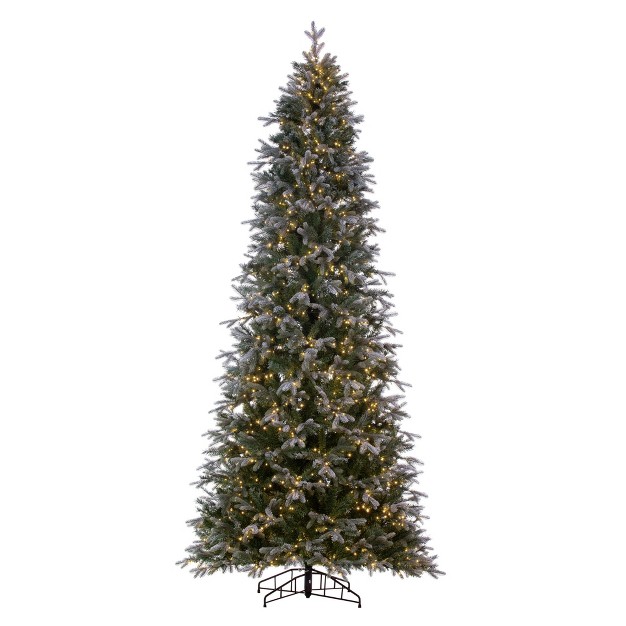 Vickerman Artificial Frosted Slim Douglas Fir Christmas Tree