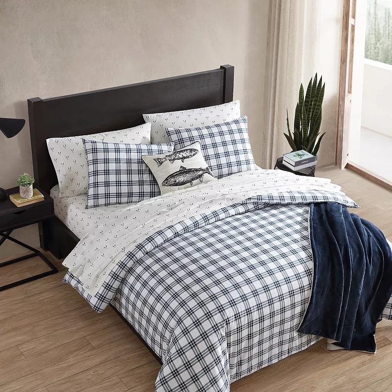 Eddie Bauer Basic Plaid Duvet Set