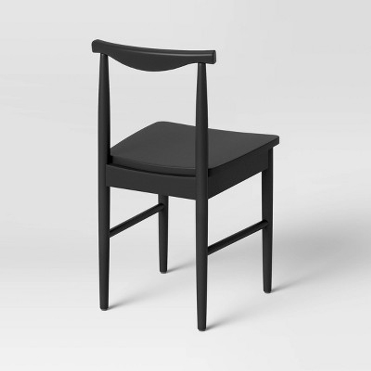 Biscoe Value Wood Fully Assembled Dining Chair Black - Threshold™