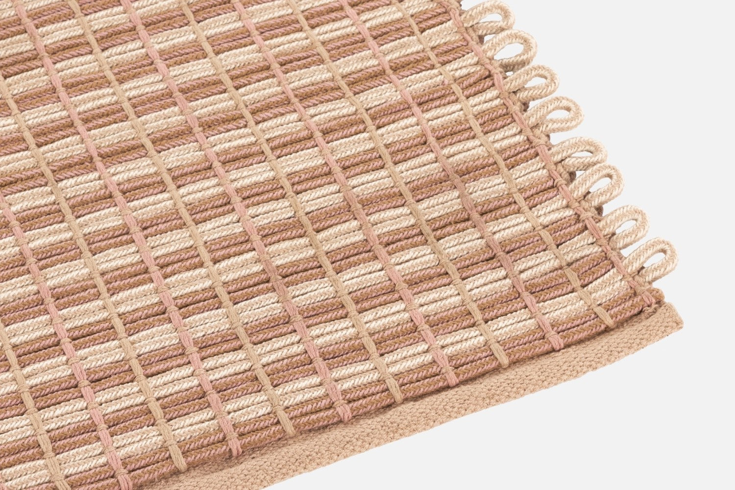 Rope Rose Quartz Large Rug