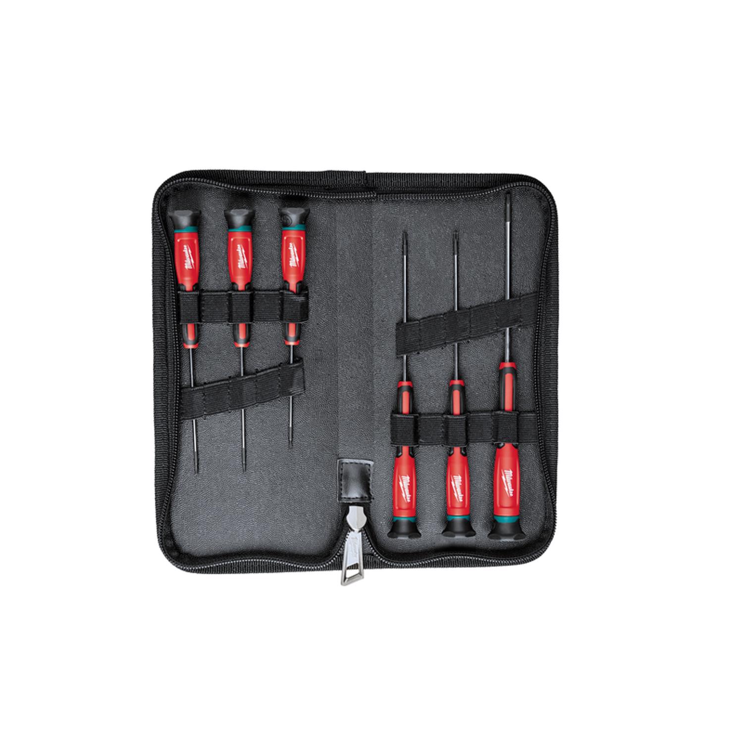 MW Torx Multi-Bit Precision Screwdriver 6 in. 6 pc