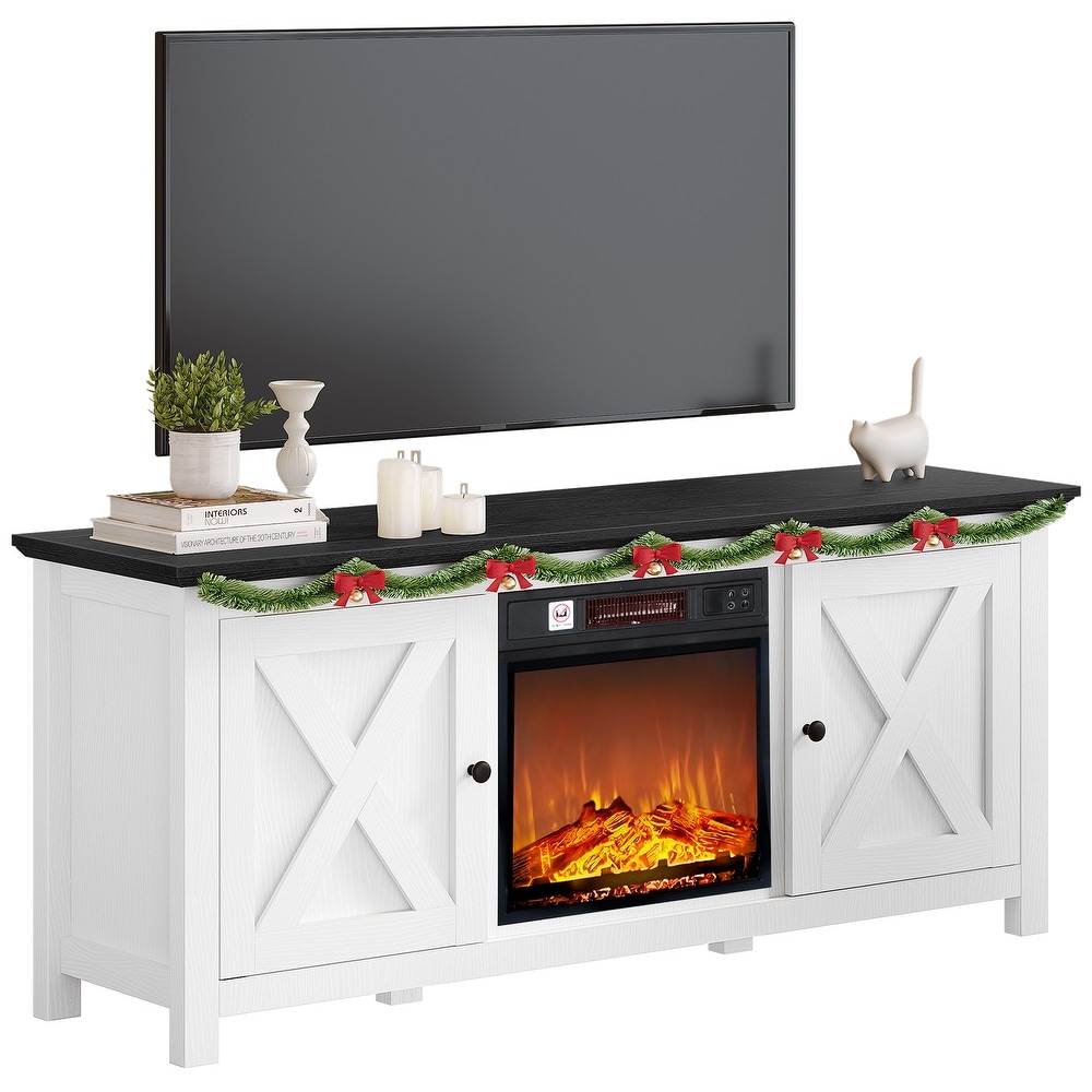 Moasis Farmhouse TV Stand for TVs up to 70\