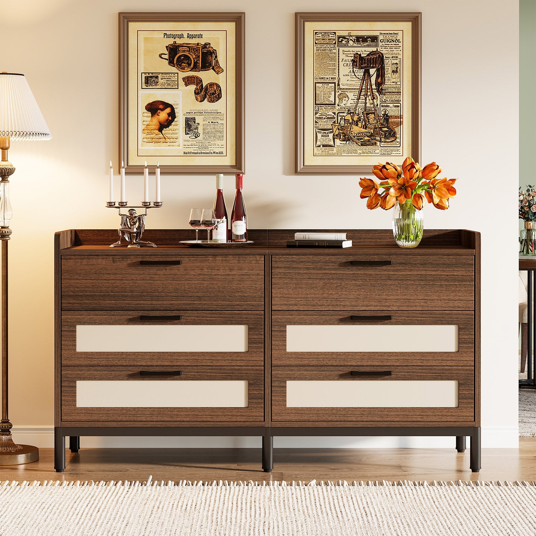 6-Drawer Dresser, 55