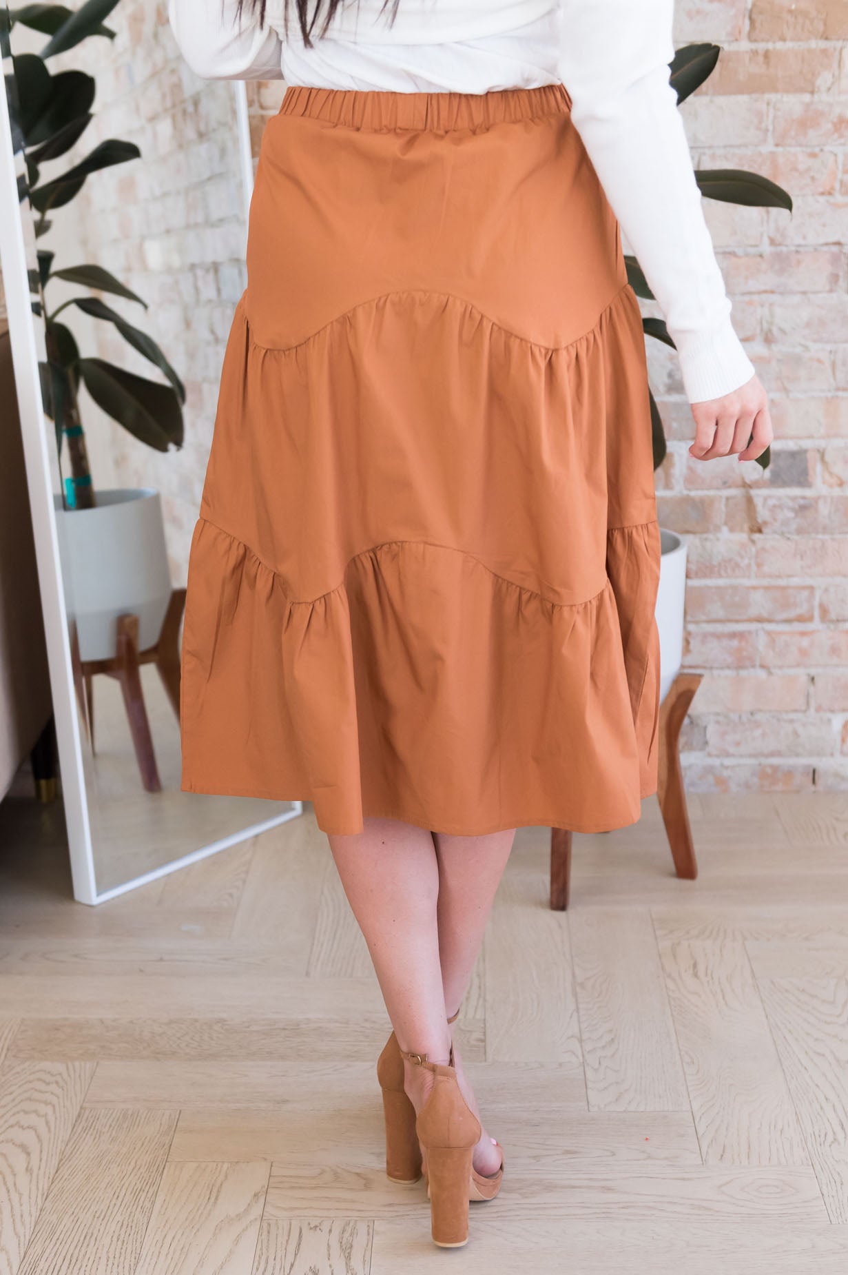 Tomorrow's Promise Modest Button Skirt