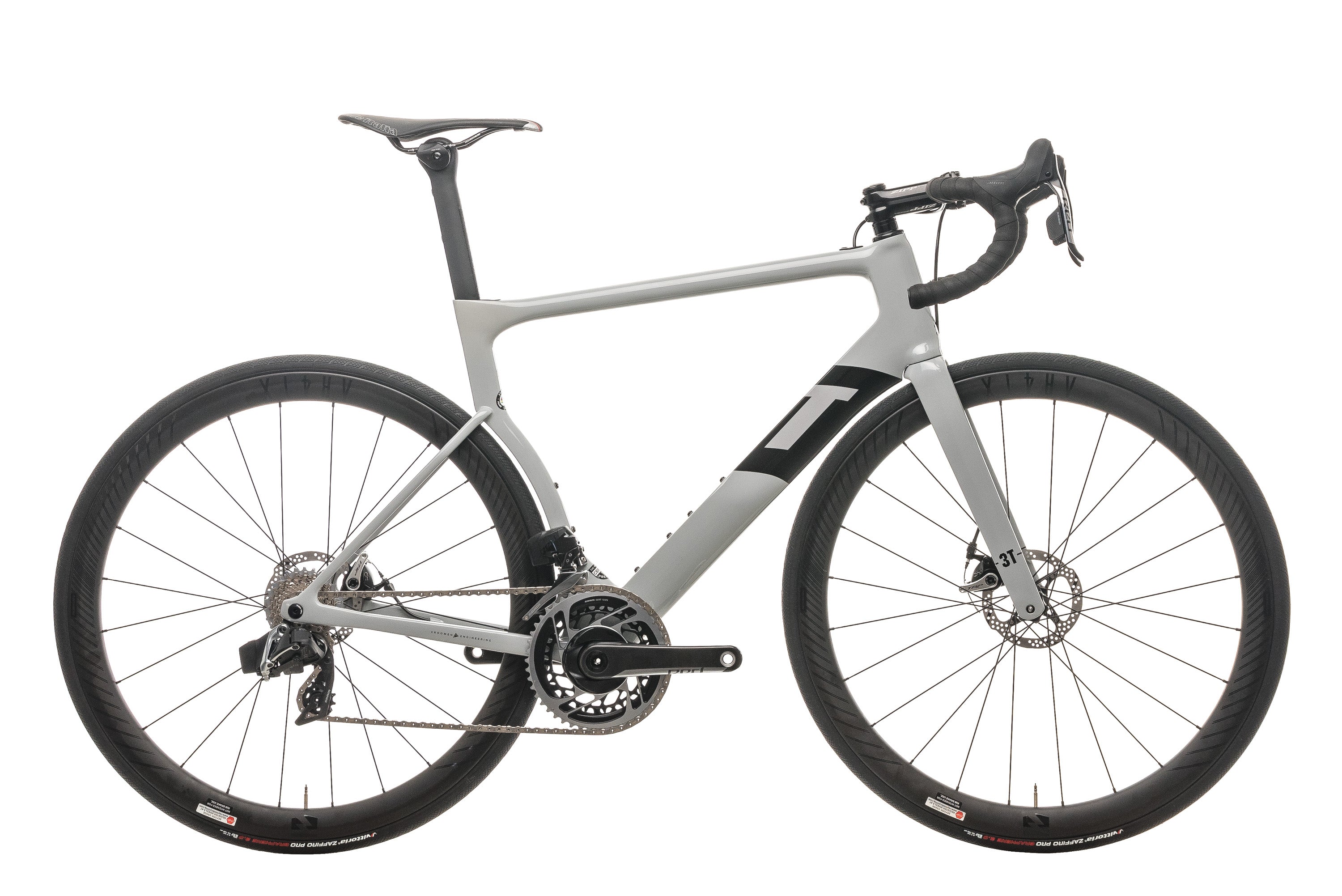 3T Strada Due Team Red AXS eTap Road Bike - 2020, Large