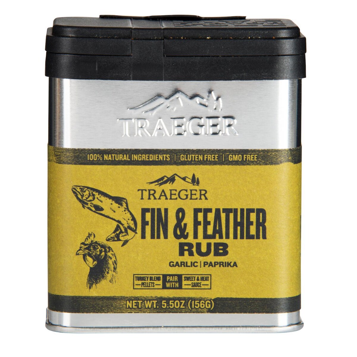 Traeger 2-Pack Beef Rub With Fin and Feather Rub Seasoning Set