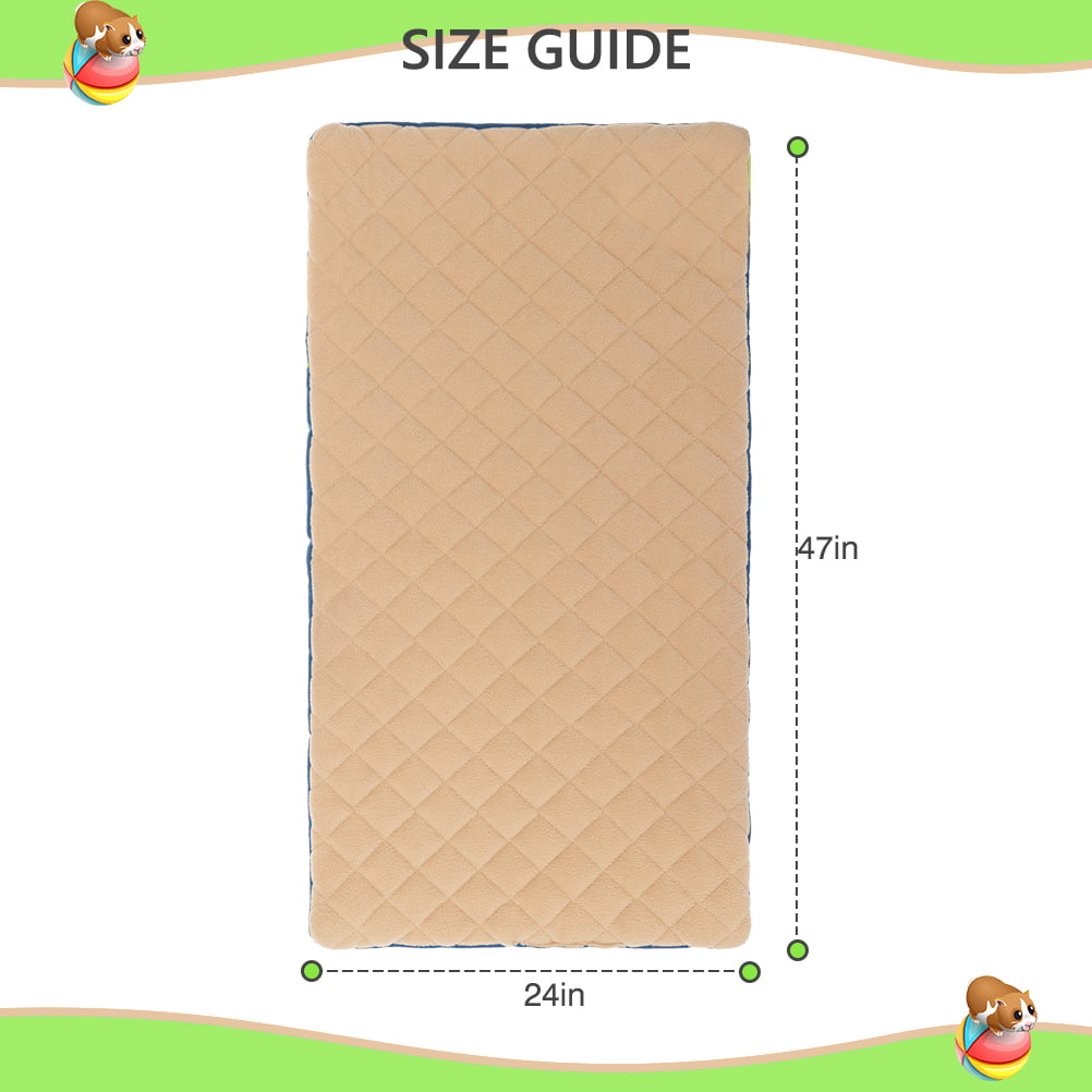 Guinea Pig Fleece Cage Liners，Extra Absorbent and Waterproof Bottom with Pockets Washable Pee Pads for Guinea Pigs，and Small Animals Rabbit，Green