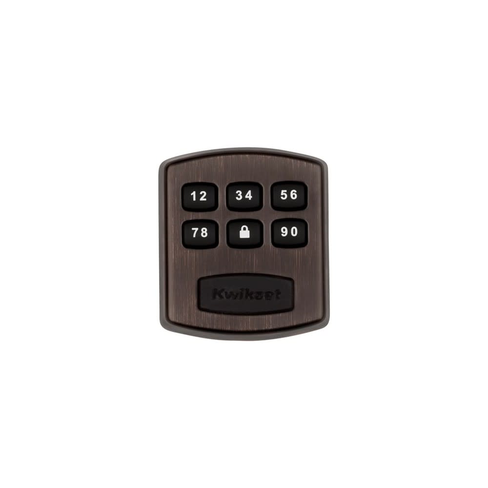 Venetian Bronze Single Cylinder Keyless Entry Electronic Deadbolt