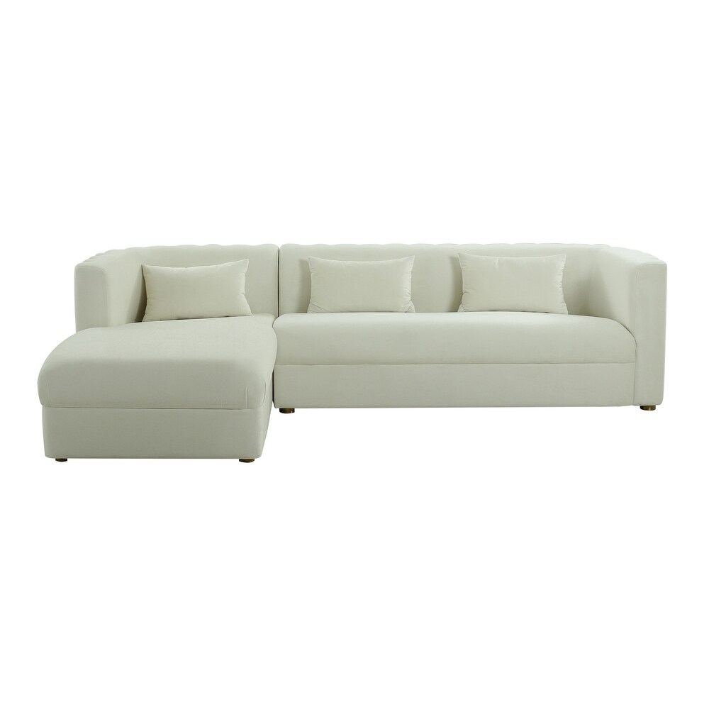 Callie Velvet Sectional