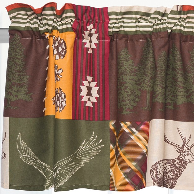 C amp f Home Keaton Brown Valance Collection