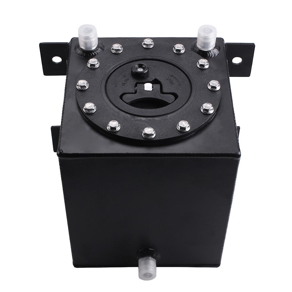 1 Gallon Car Fuel Cell Gas Tank Street/drift/strip/racing Gas Tank Silver